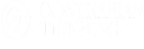 Contrarian Black Logo Transparent
