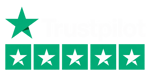 Trustpilot Five-Star Logo